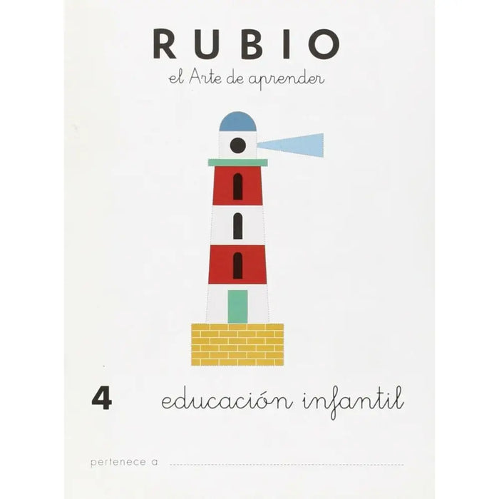 Early Childhood Education Notebook Rubio Nº4 A5 испански