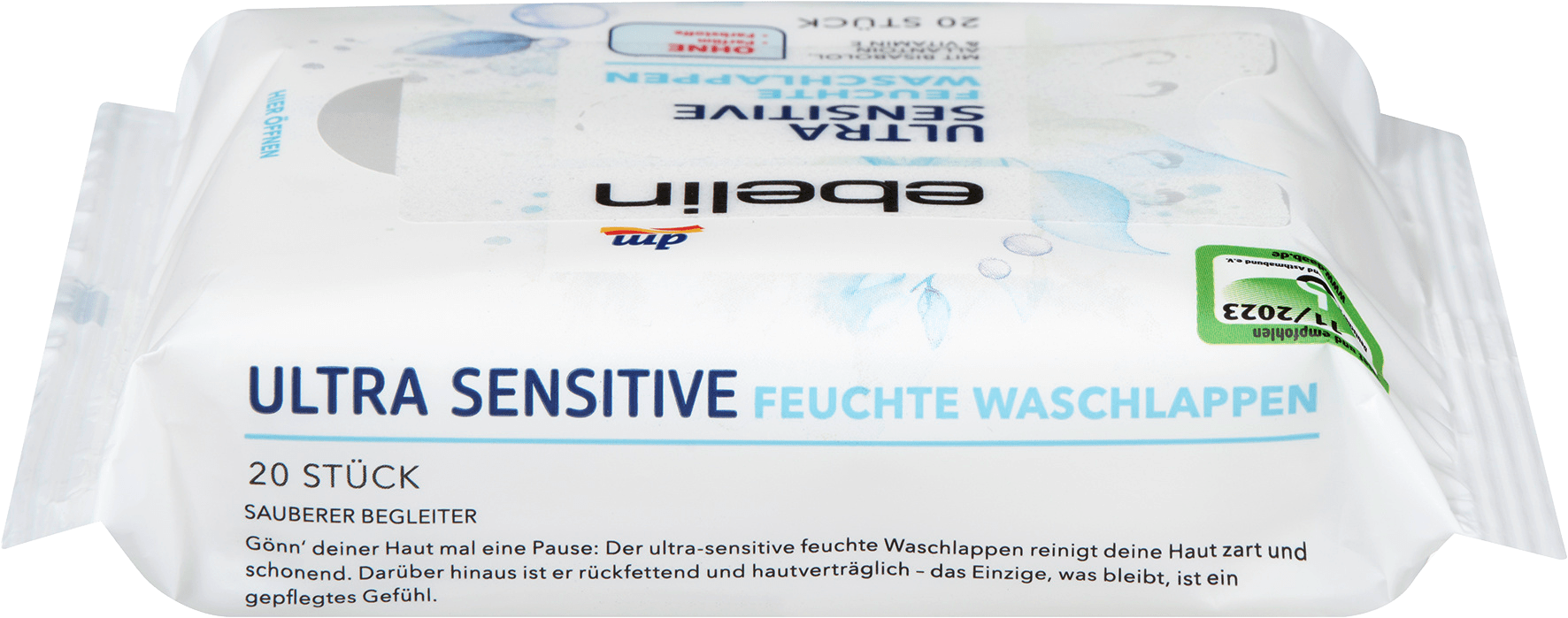 Мокри кърпички Ultra Sensitive, 20 бр