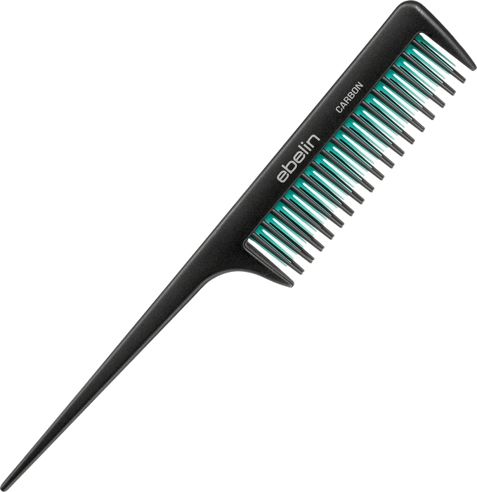 Гребен за тупиране Carbon Professional, различни цветове/мотиви, 1 бр