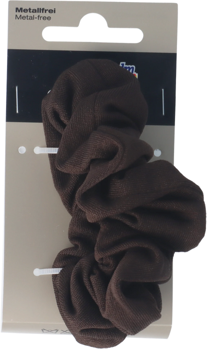 Скрънчи ластик за коса, кафяв, 1 g