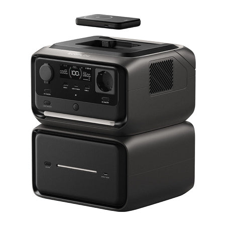 EcoFlow River 3 Max Plus 858Wh захранваща станция (безжична)