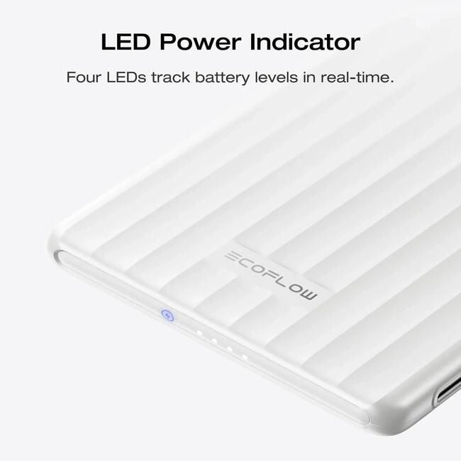 Портативна батерия EcoFlow – Rapid Mag, 5000mAh, черна