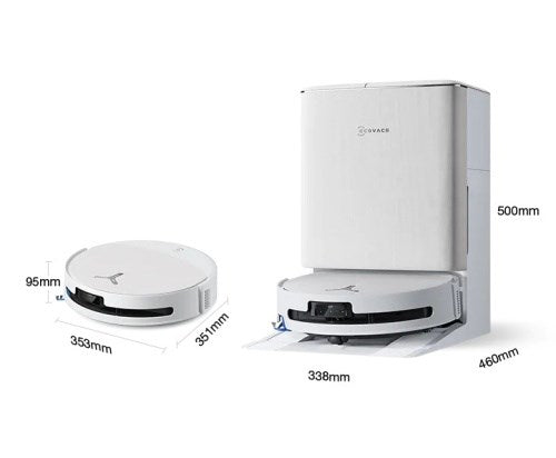Ecovacs Deebot T90 Omni Роботизирана Прахосмукачка 0.25 Л Бяла