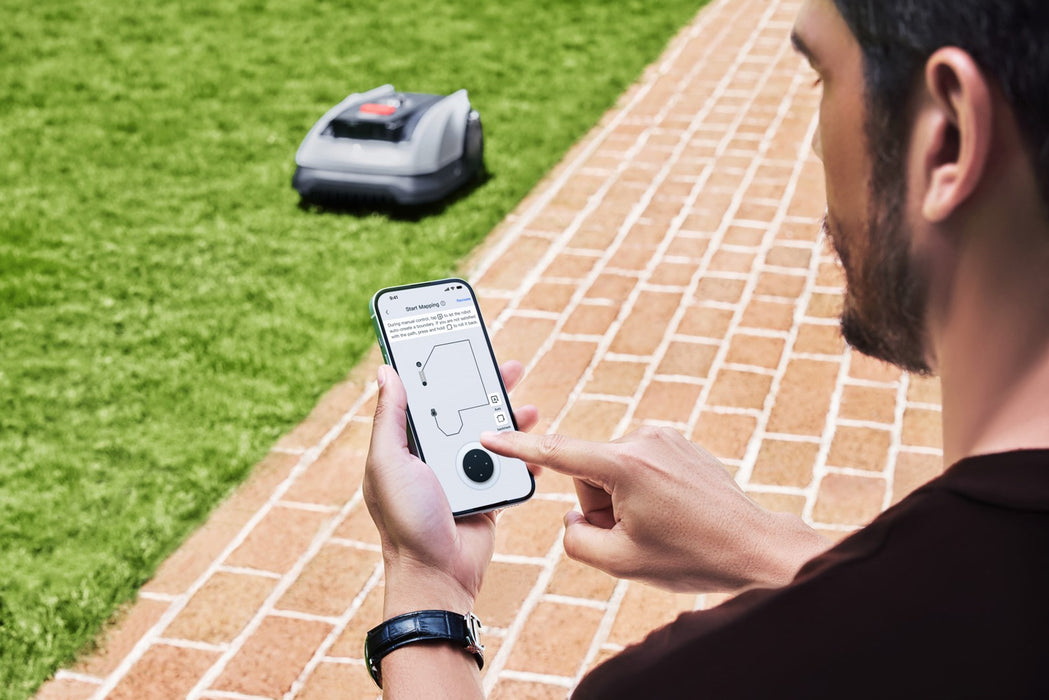 Ecovacs GOAT O600 RTK EU Роботизирана косачка за трева Батерия Черен, Сив