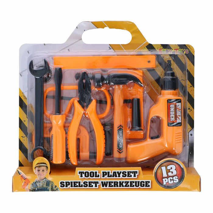 Инструменти за играчки Eddy Toys 13 Части