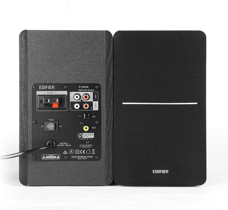 Speakers Edifier R1280DBs 2.0, 42W, Bluetooth, black