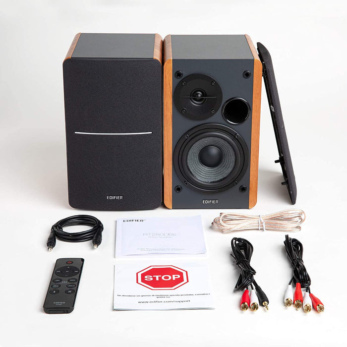 Speakers Edifier R1280DBs 2.0, 42W, Bluetooth, brown