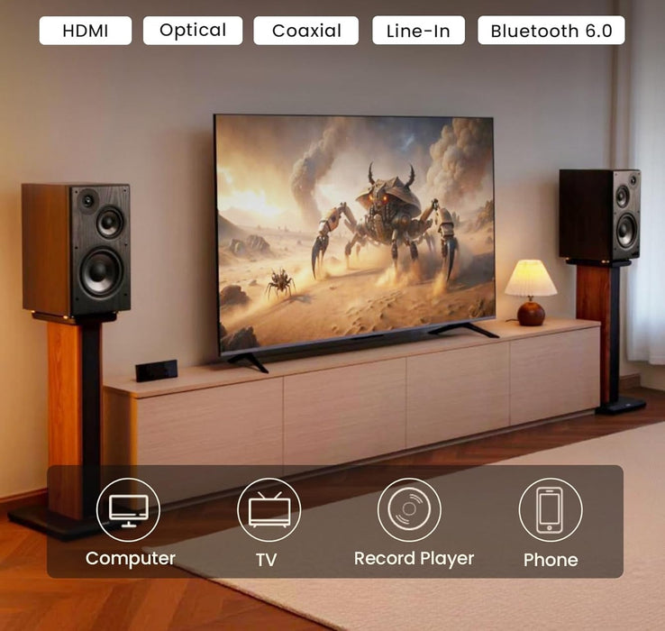 Edifier Тонколони R2750DB MKII, кафяв