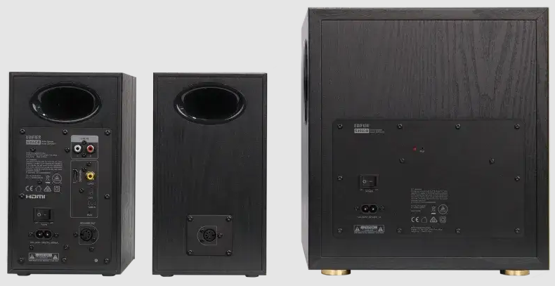 Edifier Тонколони 2.1 S355DB, черни