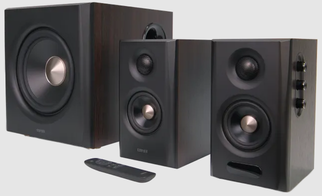 Edifier Тонколони 2.1 S355DB, кафяви