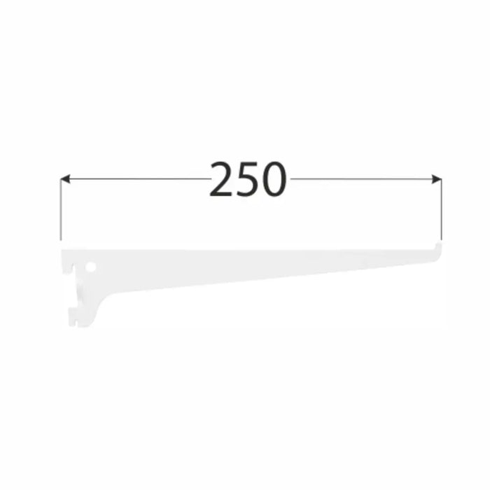 ЕДИНИЧНА КОНЗОЛА 250MM БЯЛА