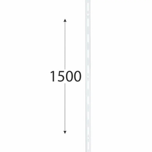 ЕДИНИЧНА ШИНА 1500MM БЯЛА