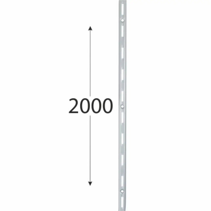 ЕДИНИЧНА ШИНА 2000MM СИВА
