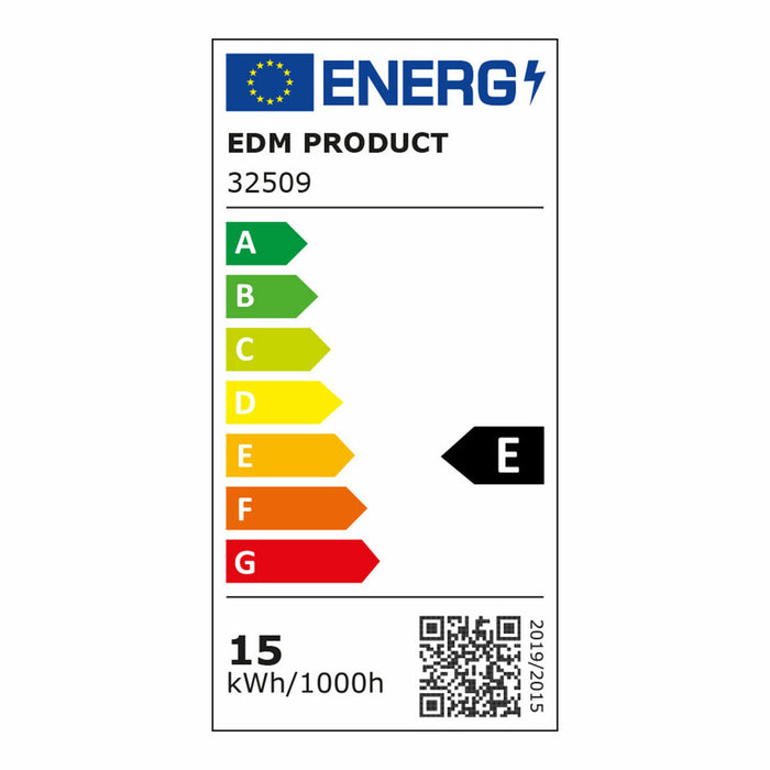 LED Аплик EDM 32509 Полимер A E 15 W 60 W 16 W 78 w 1100 Lm Повърхност (6400 K)