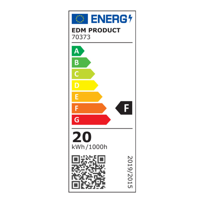 Фокус на Прожектор EDM 70373 Бял F 20 W (6400 K)