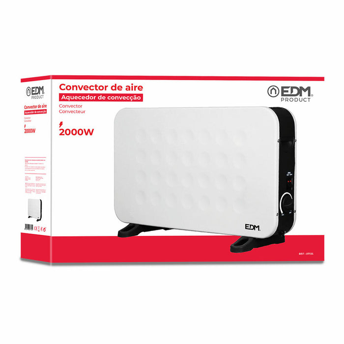 Електрически конвекторен нагревател EDM 07135 Standard Бял 2000 W