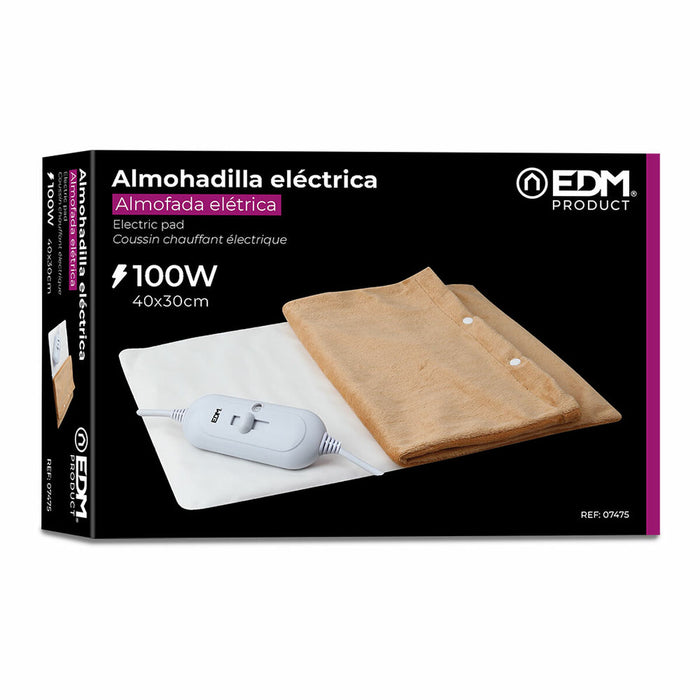 Многофункционална Електрическа Подложка EDM 07475 07475 Кафяв 100 W