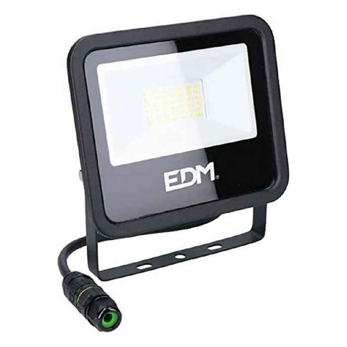 Фокус на Прожектор EDM 70402 Черен F 30 W (6400 K)