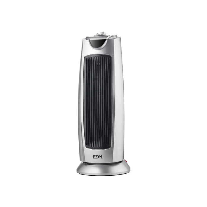 Електрическа Керамична Печка EDM 07209 Сив 1000-2000 W 1000 - 2000 W Въртящ се на