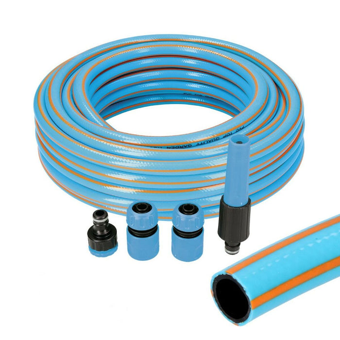 Комплект Маркуч с аксесоари EDM 74107 PVC 5/8" 20 mm x 15 m Син (15 m)
