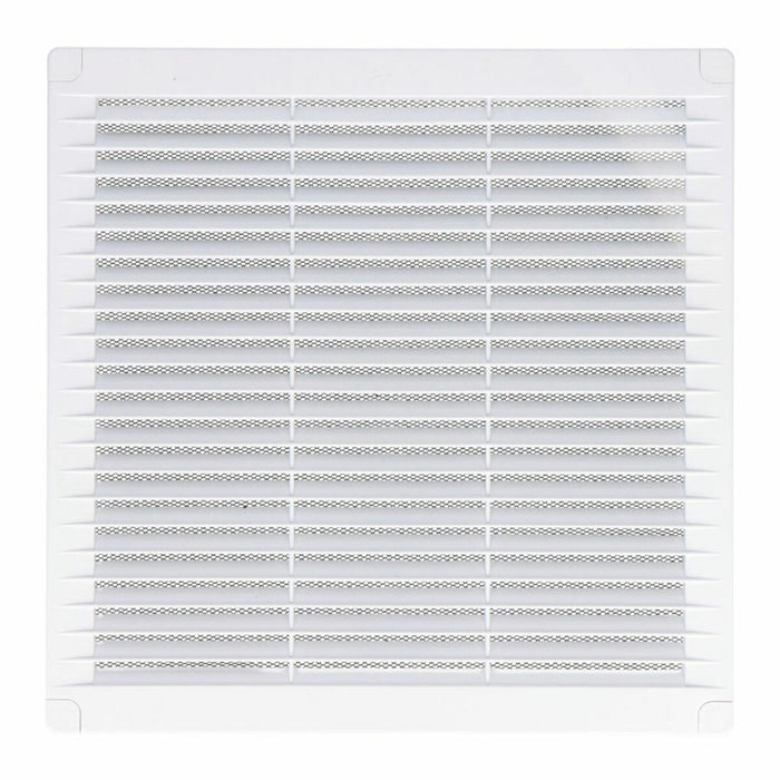 Вентилационна решетка EDM 87704 Бял 20 x 20 x 0,7 cm Мрежа против комари