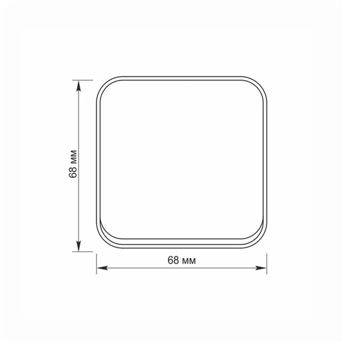ЕДНОПОЛЮСЕН КЛЮЧ ЗА ОТКРИТ МОНТАЖ 10А VF-BNS11-W BINERA