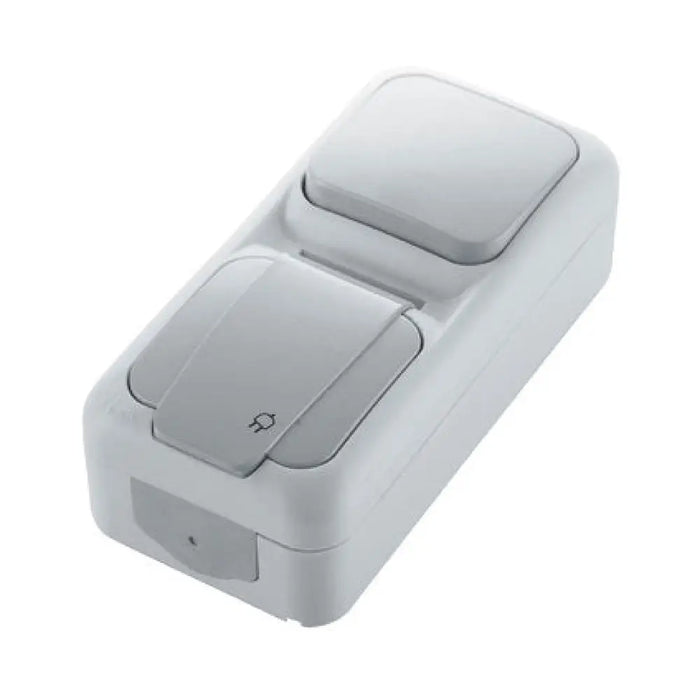 ЕДНОПОЛЮСЕН КЛЮЧ + КОНТАКТ IP54 VIKO BY PANASONIC Palmiye