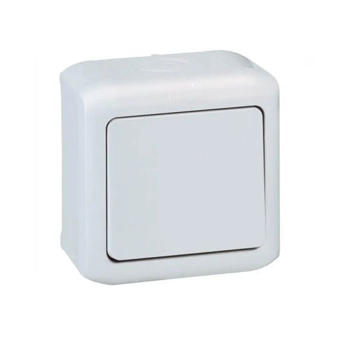 ЕДНОПОЛЮСЕН КЛЮЧ 10А ЗА ОТКРИТ МОНТАЖ FORIX LEGRAND - СИВ