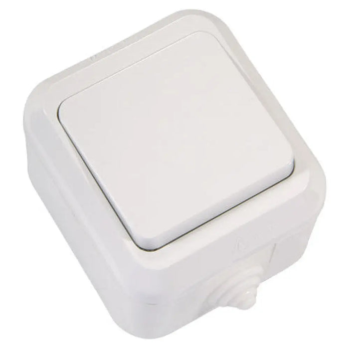 ЕДНОПОЛЮСЕН КЛЮЧ ВЛАГОЗАЩИТЕН IP44 БЯЛ MAKEL VIOLET