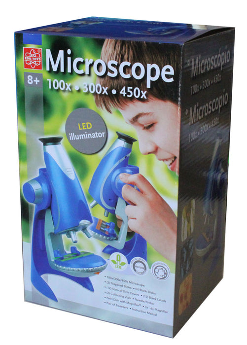 EDU TOYS Микроскоп 100/300/450