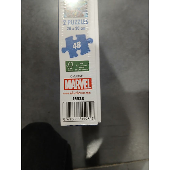 Детски Пъзел Marvel Avengers Educa (2 x 48 pcs)