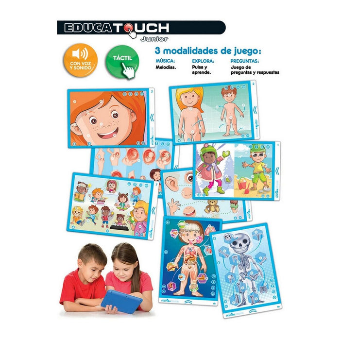 Интерактивен Таблет за Деца Educa Educa Touch Junior: El Cuerpo Humano