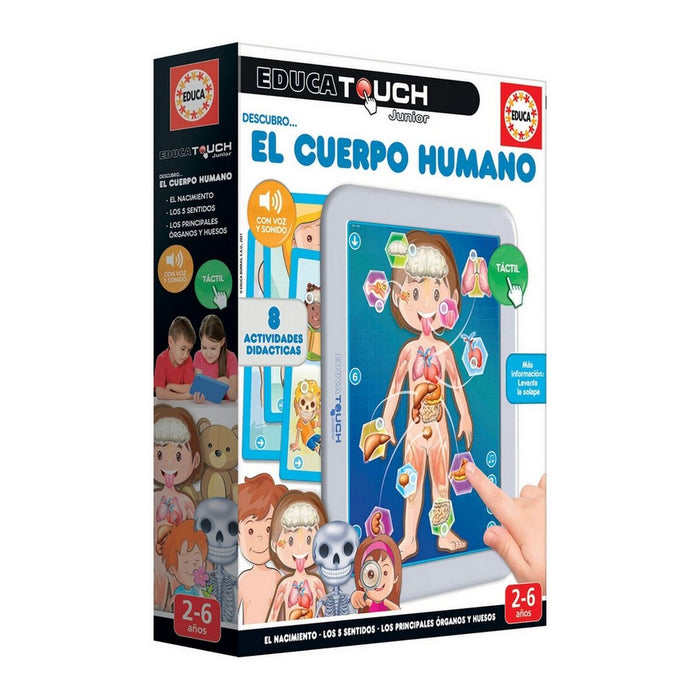 Интерактивен Таблет за Деца Educa Educa Touch Junior: El Cuerpo Humano
