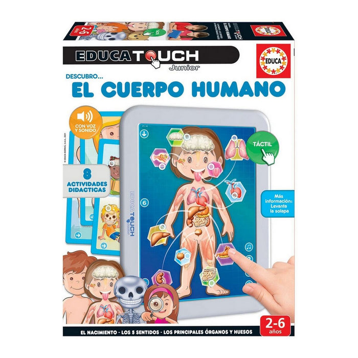 Интерактивен Таблет за Деца Educa Educa Touch Junior: El Cuerpo Humano