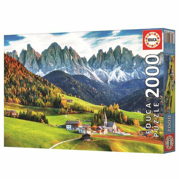 Пъзел Educa Autumn in the Dolomites 2000 Части