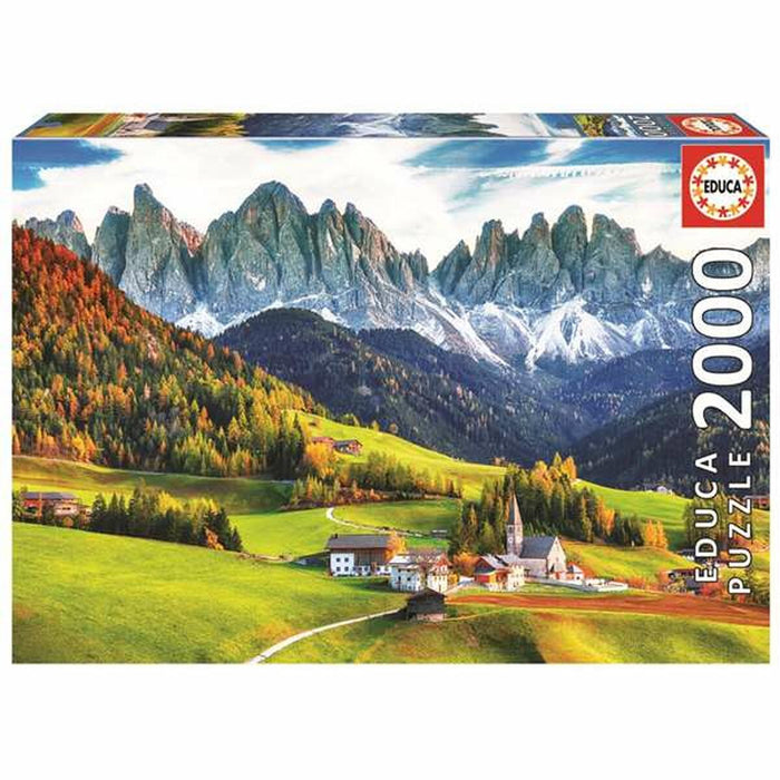 Пъзел Educa Autumn in the Dolomites 2000 Части