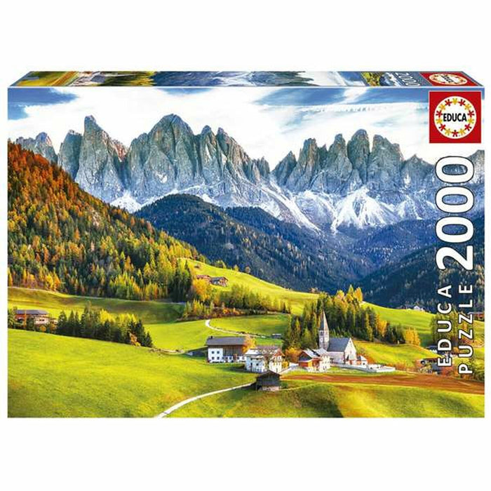 Пъзел Educa Autumn in the Dolomites 2000 Части
