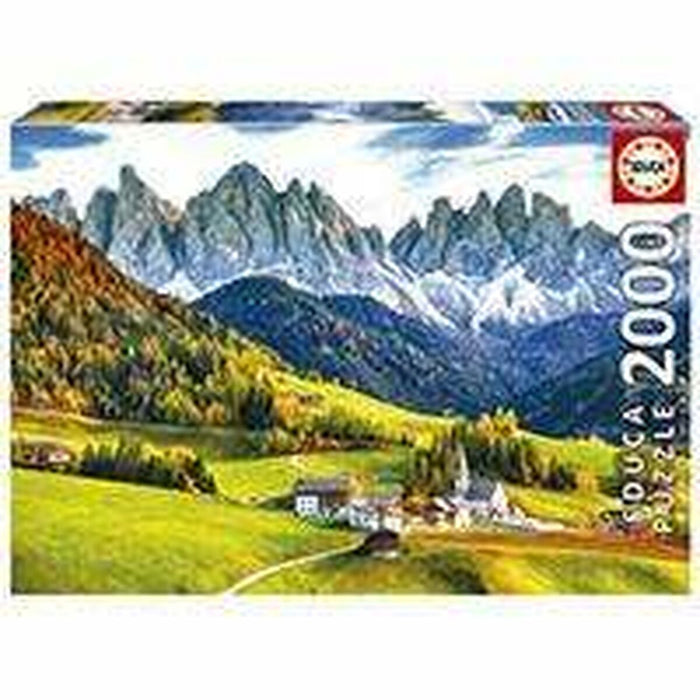 Пъзел Educa Autumn in the Dolomites 2000 Части