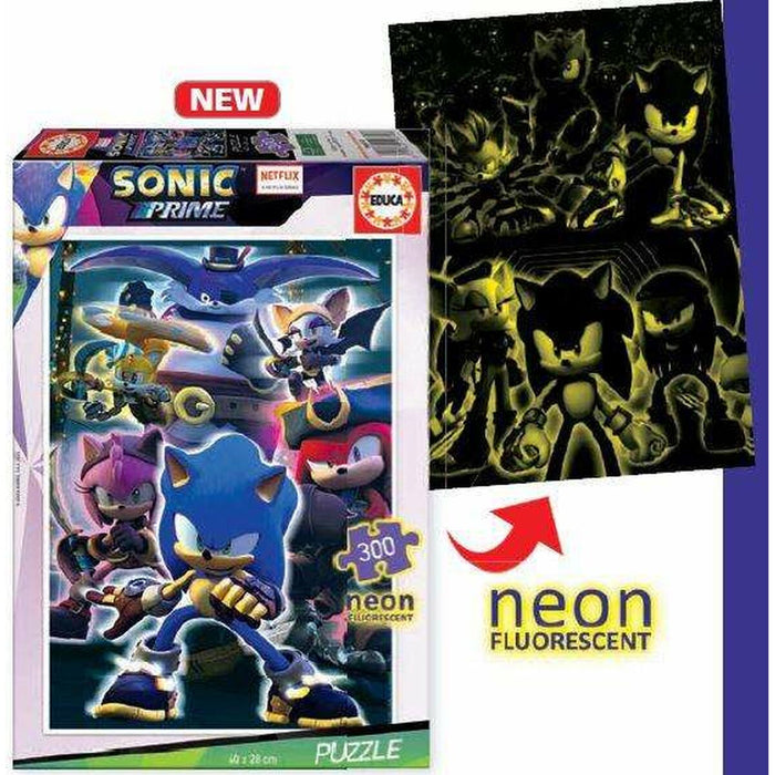 Пъзел Educa Neon Sonic 300 Части