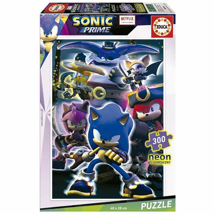 Пъзел Educa Neon Sonic 300 Части