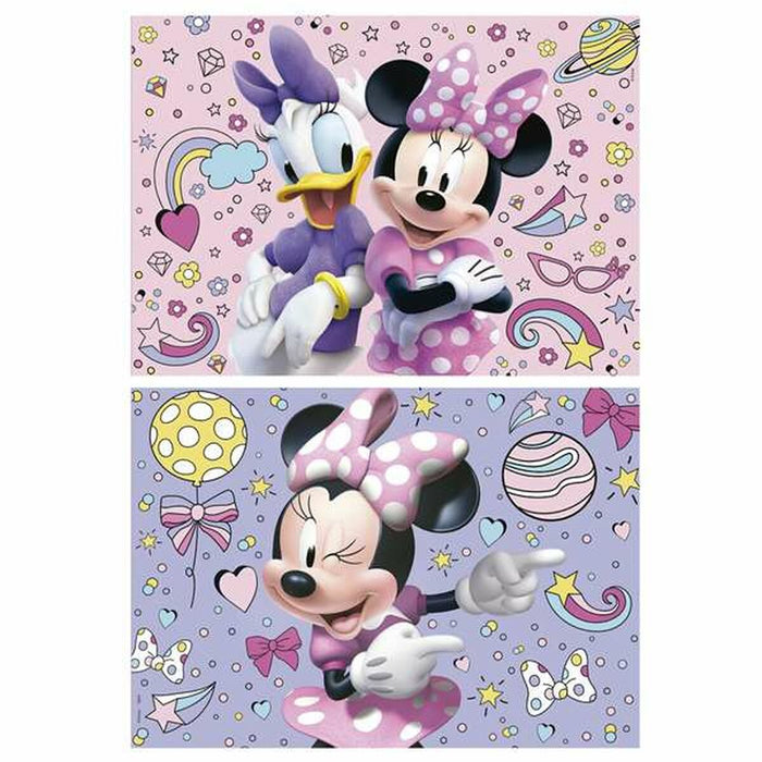Комплект от 2 Пъзела Educa Minnie Mouse 48 Части