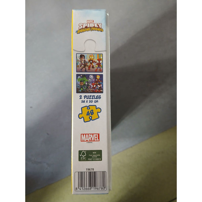 Комплект от 2 Пъзела Educa Spidey Amazing Friends