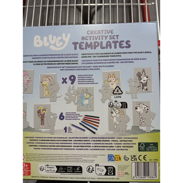 Комплект за Рисуване Educa Bluey