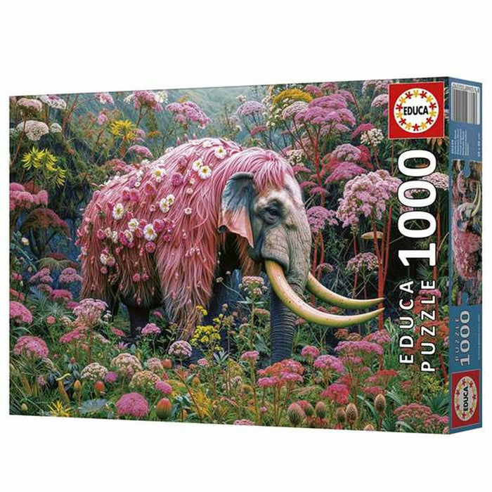 Пъзел Educa Floral Elephant