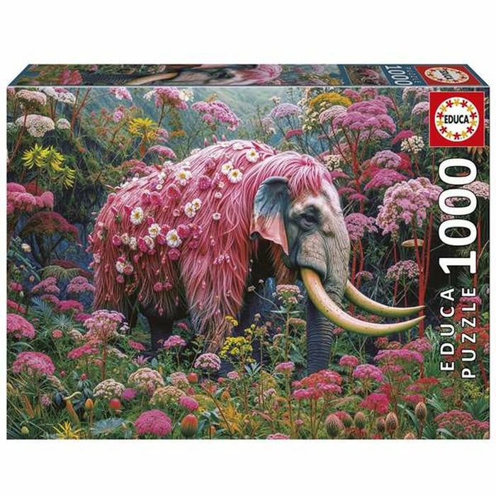 Пъзел Educa Floral Elephant