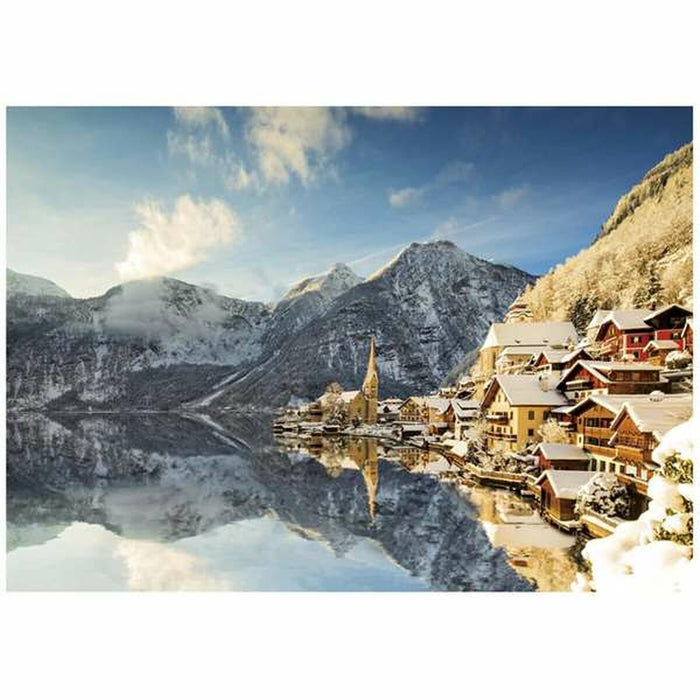 Пъзел Educa Winter in Hallstatt, Austria