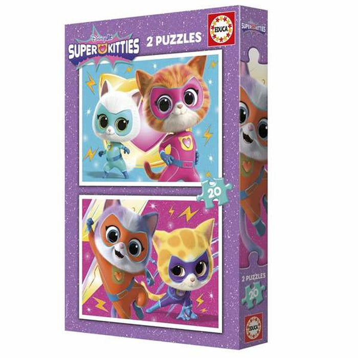 Пъзел Educa Superkitties
