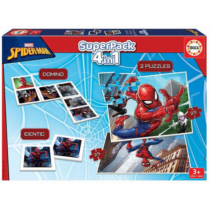 Образователна Игра Educa Superpack Spider-man