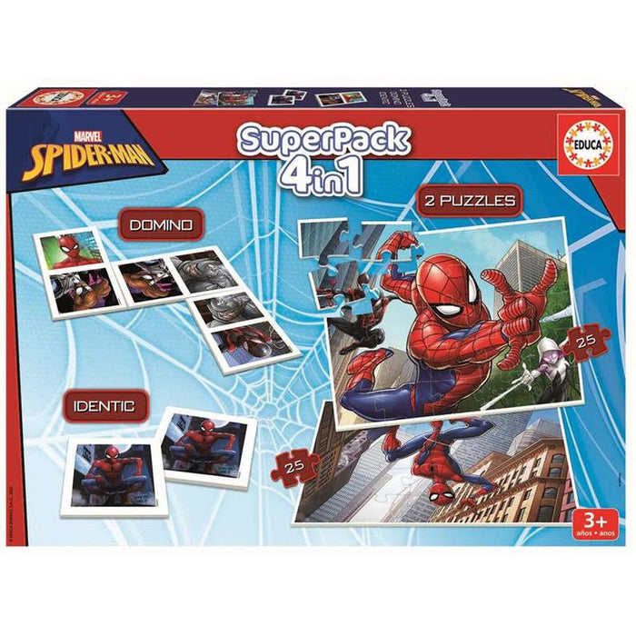 Образователна Игра Educa Superpack Spider-man