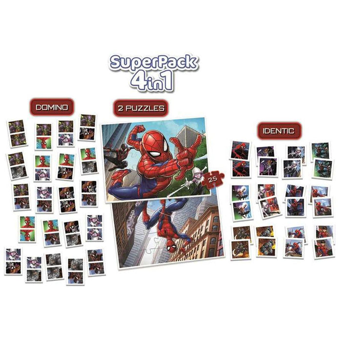 Образователна Игра Educa Superpack Spider-man